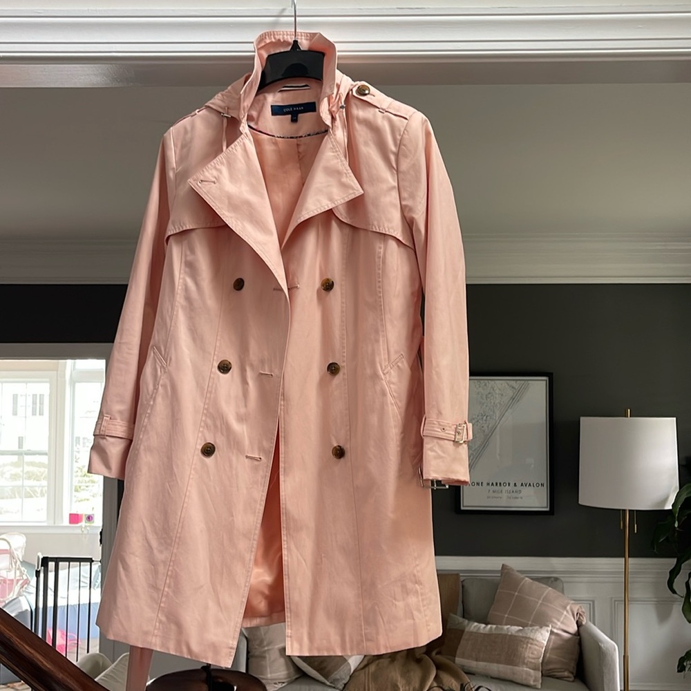 Brand new never worn Cole Haan trench coat